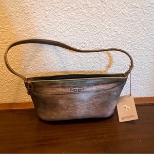 Jane Yoo hand painted leather purse